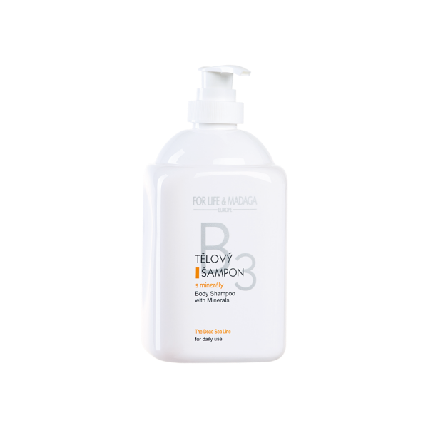 Obrázek z Tělový šampon s minerály (Mrtvého moře) 500 ml 