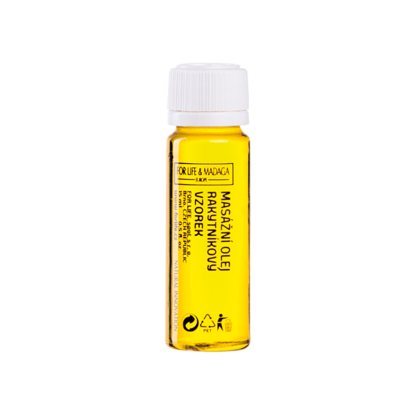 Image of MASSAGE OIL WITH HIPPOPHAE RHAMNOIDES 15 ml, sample