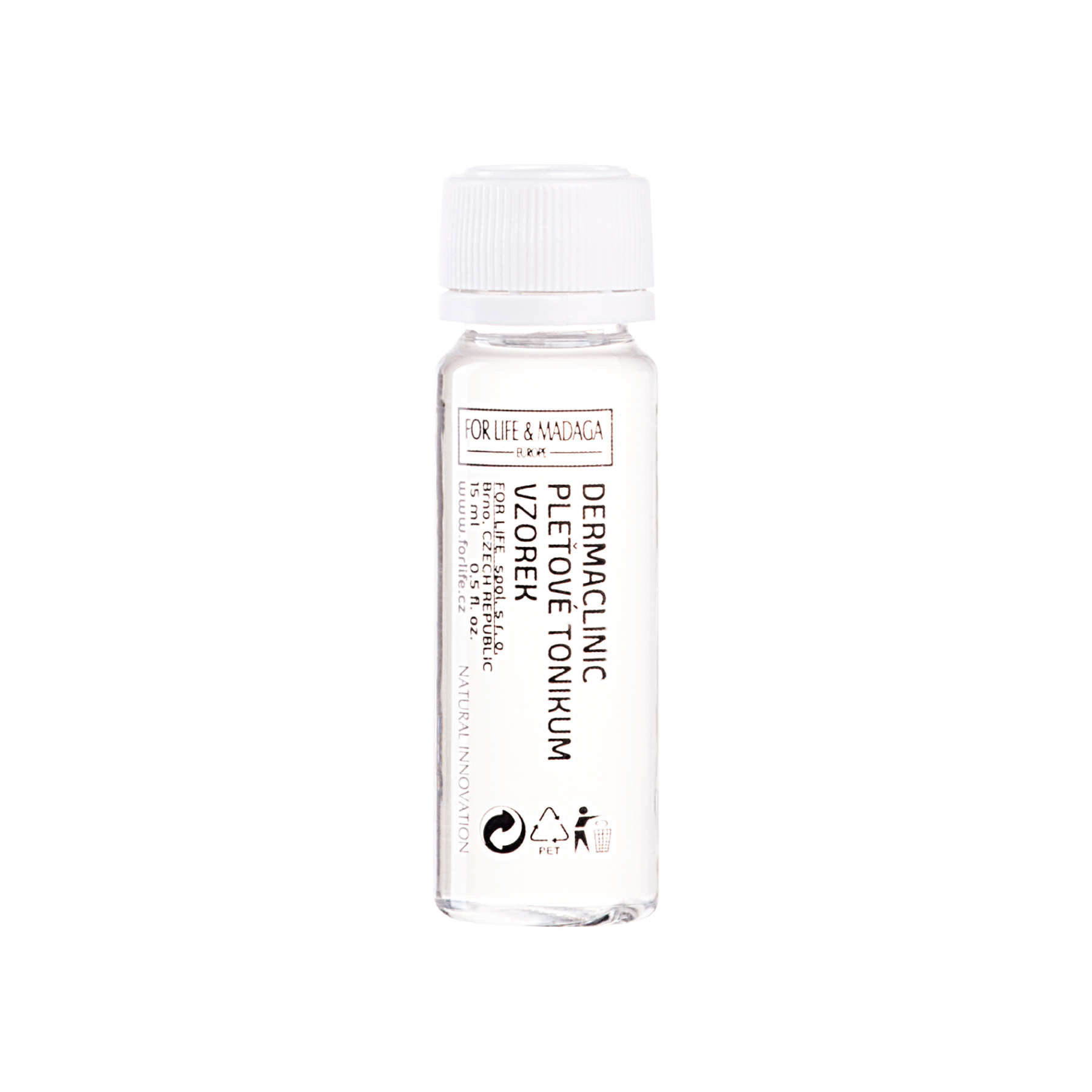Image of DERMACLINIC FACIAL TONER 15 ml, sample