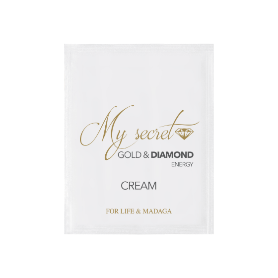 Obrázek z Vzorek MY SECRET - Gold & Diamond Energy Cream 2 ml 