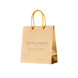 Show details for LUXURY GIFT BAG - GOLD Image of LUXURY GIFT BAG - GOLD