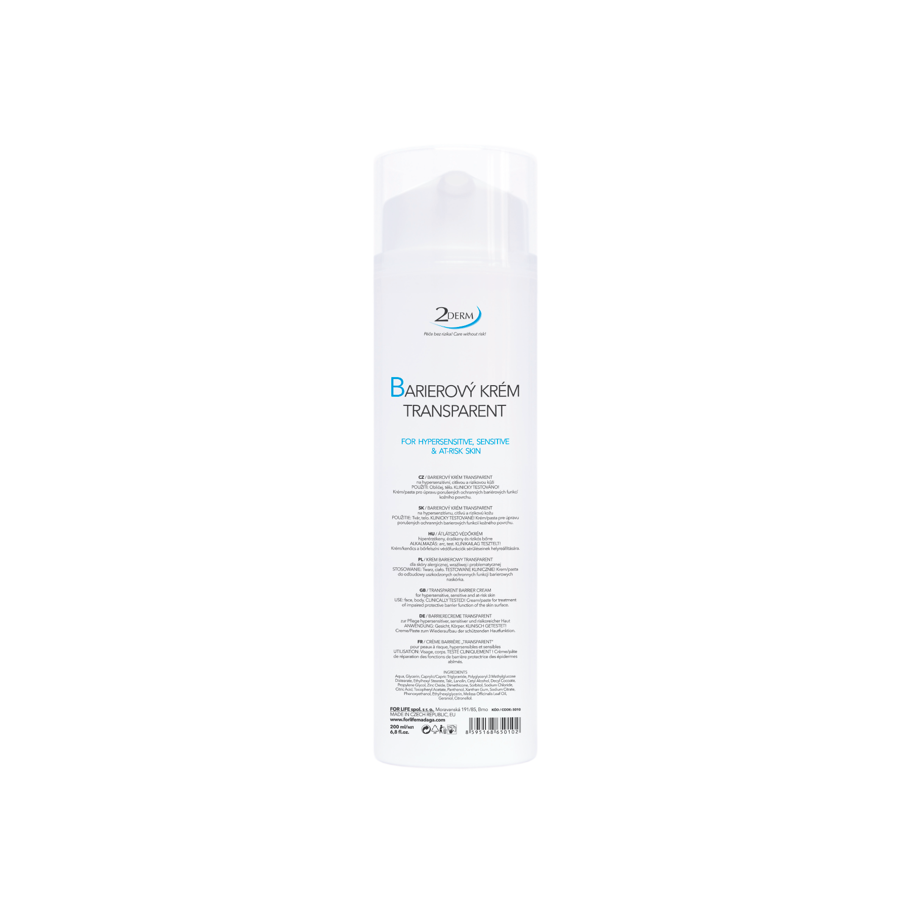 Image of 2DERM TRANSPARENT BARRIER CREAM