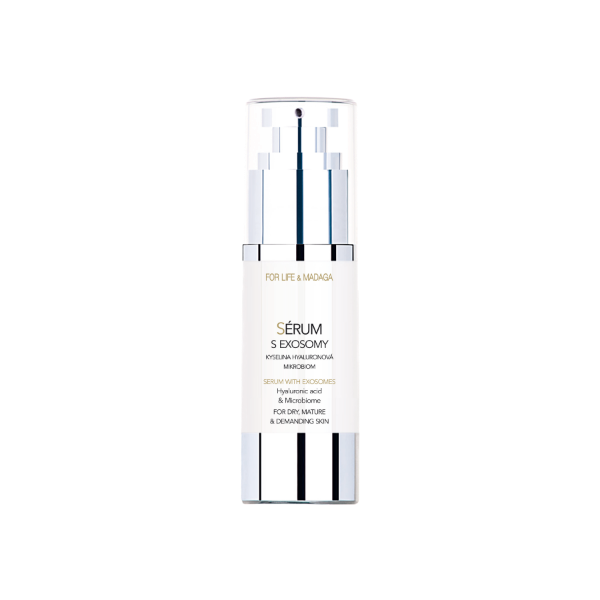 Obrázek z Sérum s Exosomy + Kyselina hyaluronová & Mikrobiom 30 ml 
