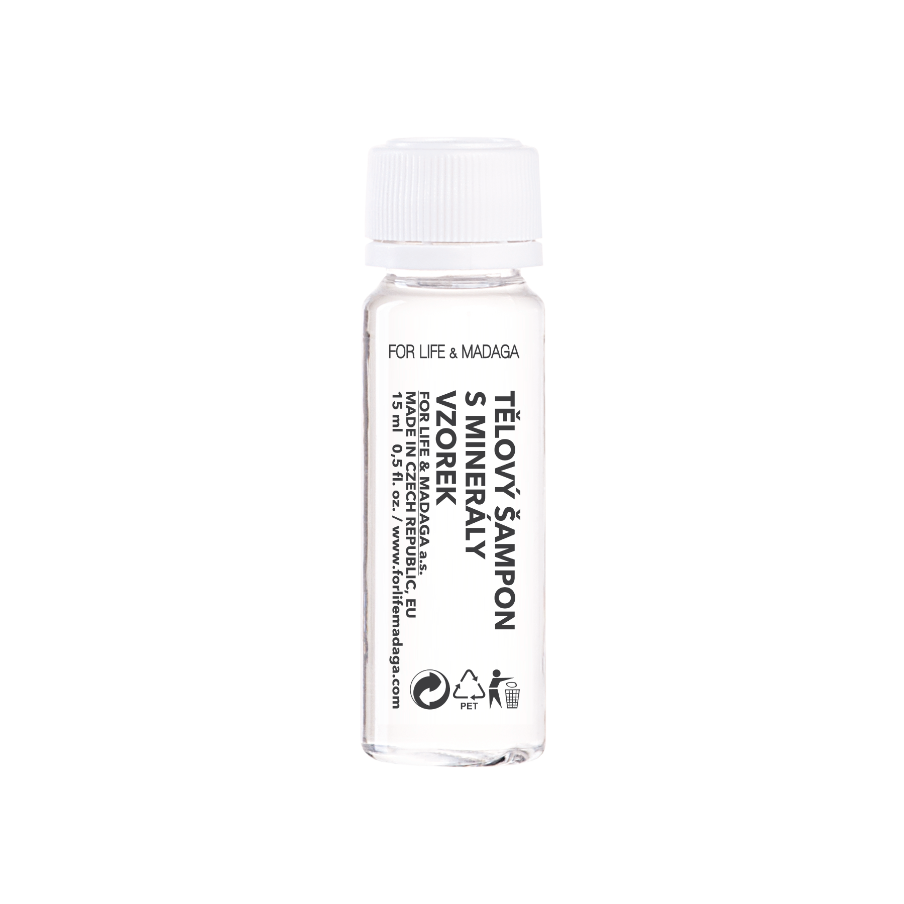 Image of BODY SHAMPOO WITH DEAD SEA MINERALS 15 ml, sample