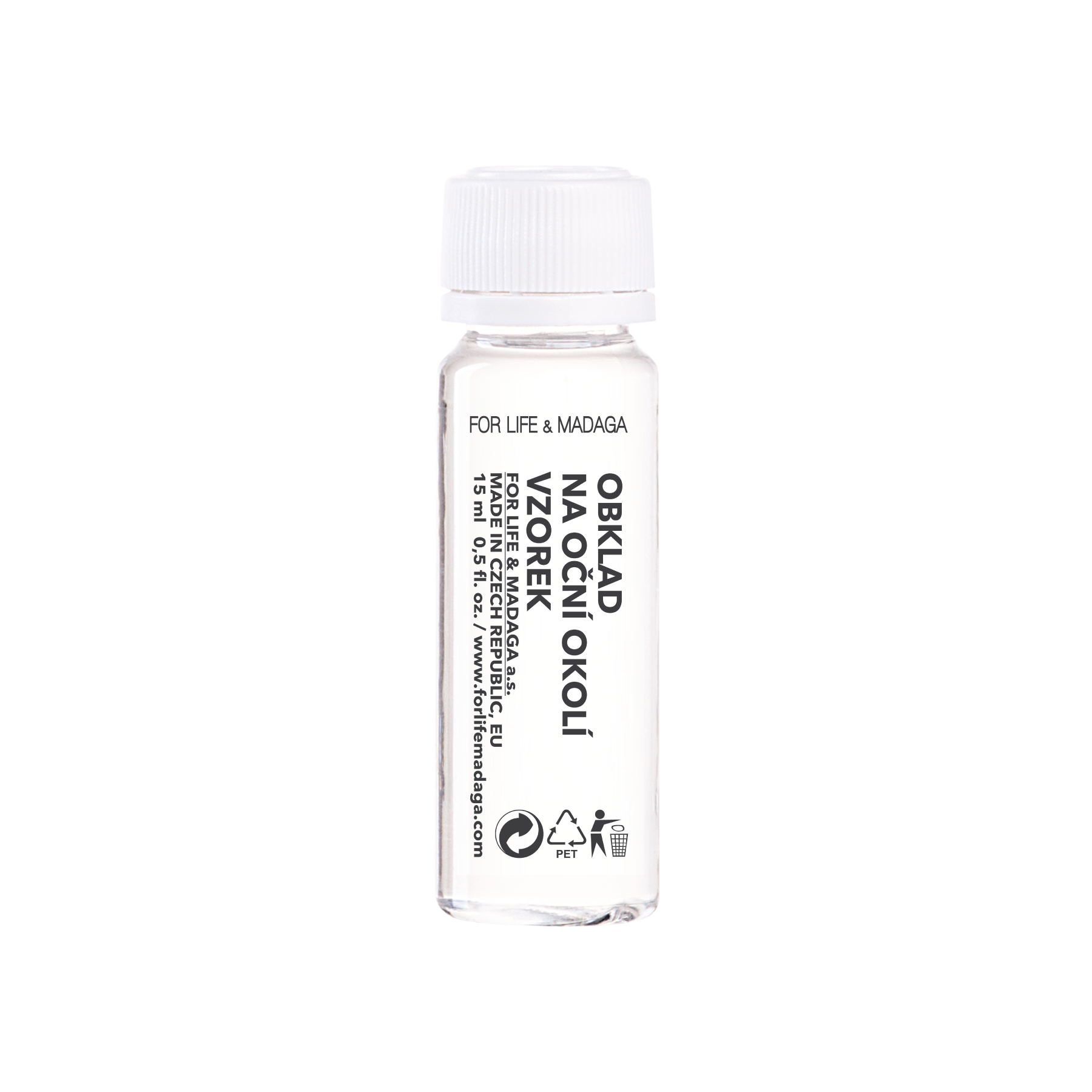 Obrazek OKŁAD NA OKOLICE OCZU ZE ŚWIETLIKIEM 15 ml, próbka