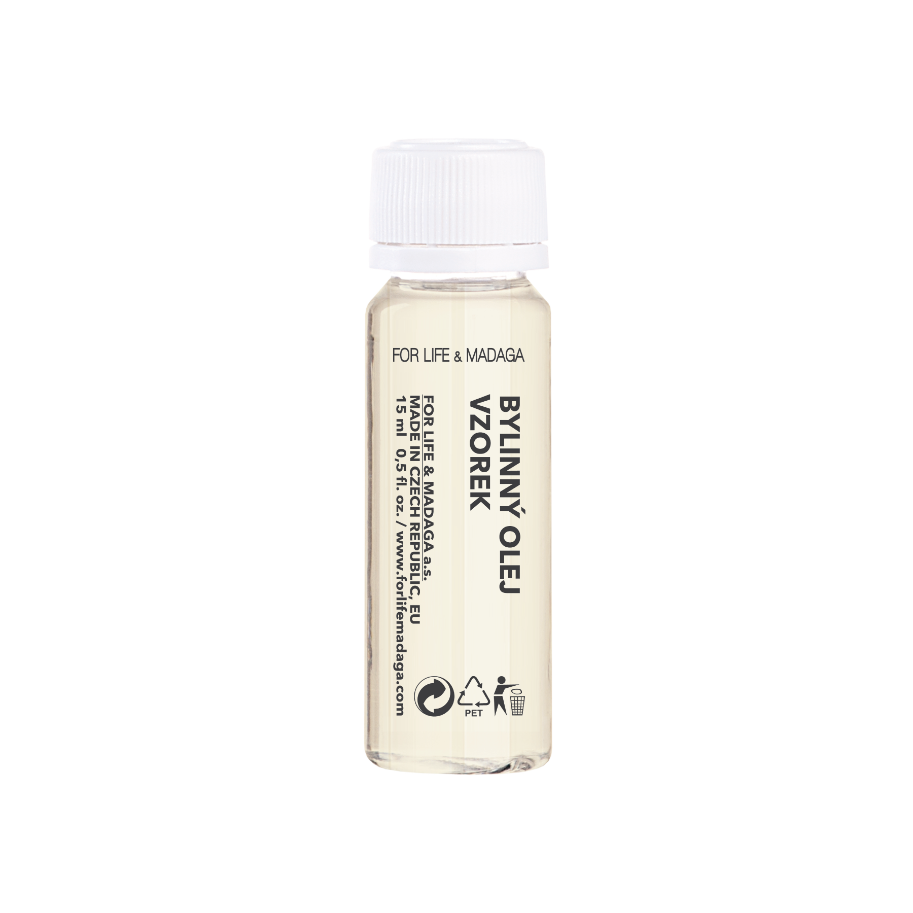 Obrázok z Bylinný olej - nechtík, pupalka, rakytník 15 ml, vzorka