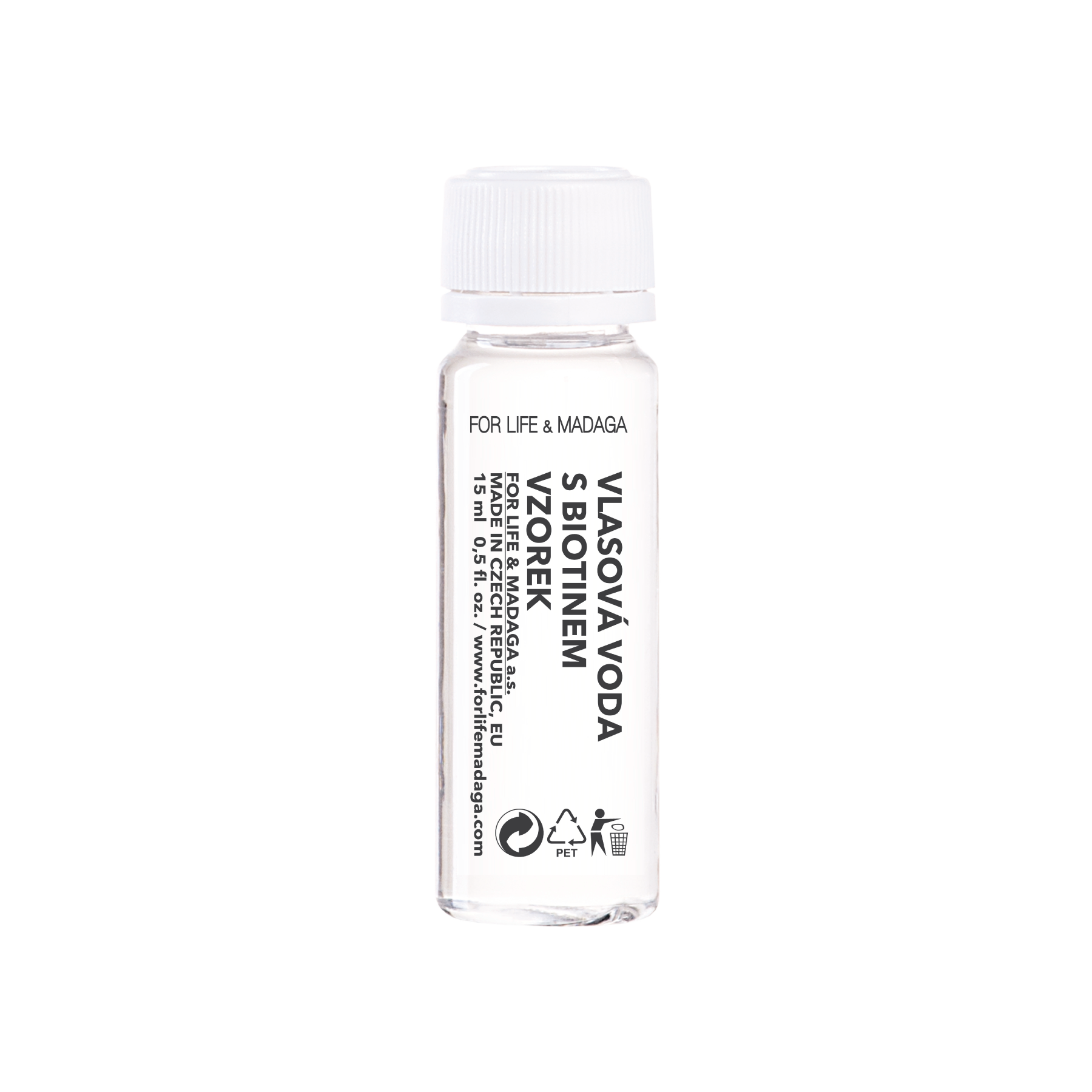 Obrázek z Vlasová voda s Biotinem 15 ml, vzorek 