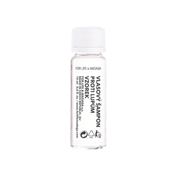 Obrázek z Vlasový šampon proti lupům s aktivní přísadou 15 ml, vzorek 